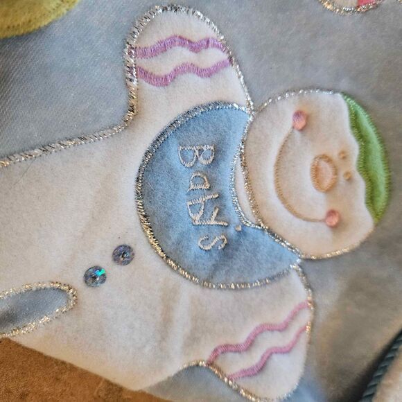 Baby's First Christmas Stocking 18" - Picture 3 of 6